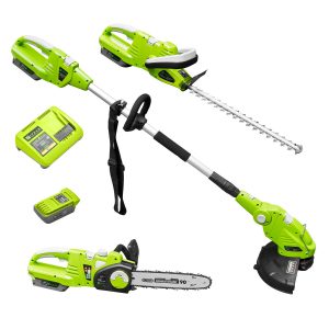 Gartenpflegeset 40V Akku Zipper ZI-GPS40V-Akku