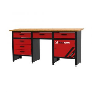 Werkbank, Hängeschrank u. Lochwand Holzmann WHL1200 - myTools